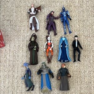 Star Wars mixed Action Figure collection Multicolor